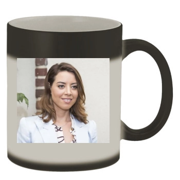 Aubrey Plaza Color Changing Mug