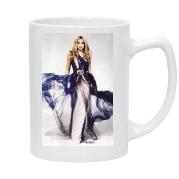 Shakira 14oz White Statesman Mug