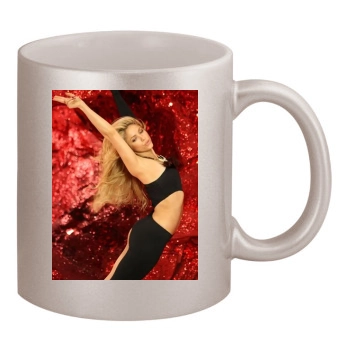 Shakira 11oz Metallic Silver Mug