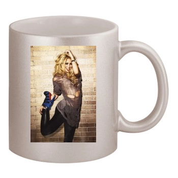 Shakira 11oz Metallic Silver Mug