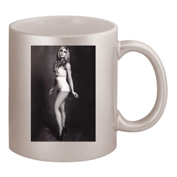 Shakira 11oz Metallic Silver Mug