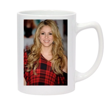 Shakira 14oz White Statesman Mug