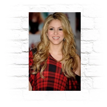 Shakira Metal Wall Art