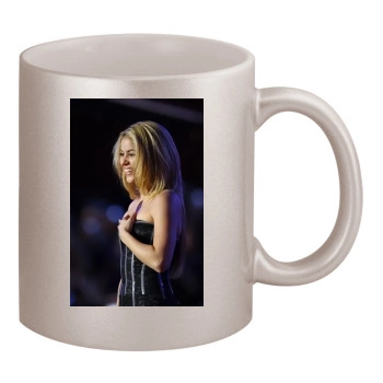 Shakira 11oz Metallic Silver Mug