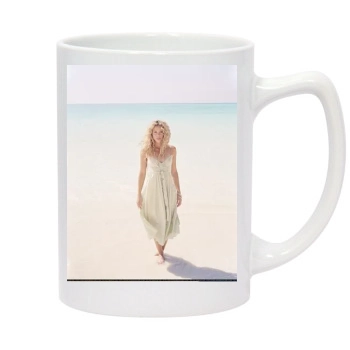 Shakira 14oz White Statesman Mug