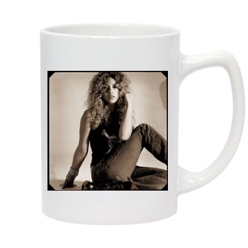 Shakira 14oz White Statesman Mug