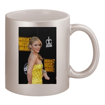 Shakira 11oz Metallic Silver Mug