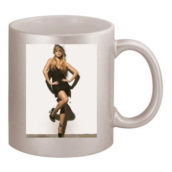 Shakira 11oz Metallic Silver Mug