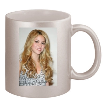 Shakira 11oz Metallic Silver Mug