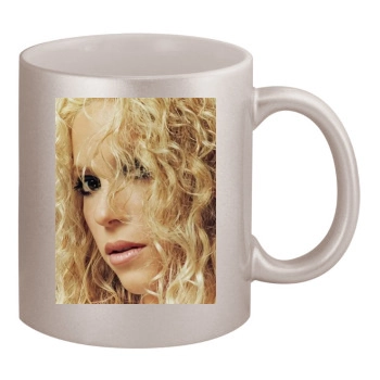 Shakira 11oz Metallic Silver Mug