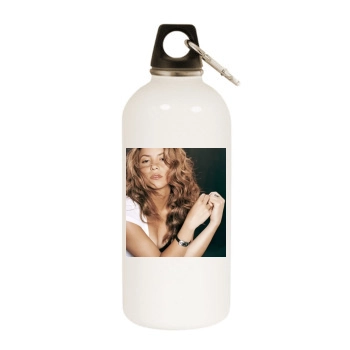 Shakira White Water Bottle With Carabiner