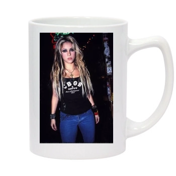 Shakira 14oz White Statesman Mug