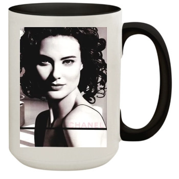 Shalom Harlow 15oz Colored Inner & Handle Mug