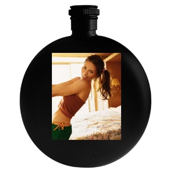 Shania Twain Round Flask