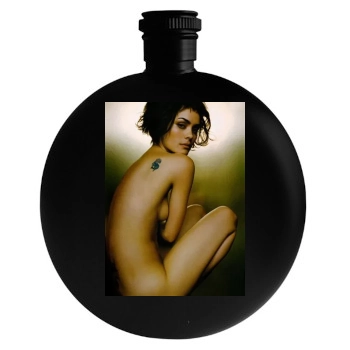 Shannyn Sossamon Round Flask