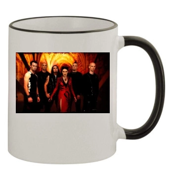 Sharon den Adel 11oz Colored Rim & Handle Mug