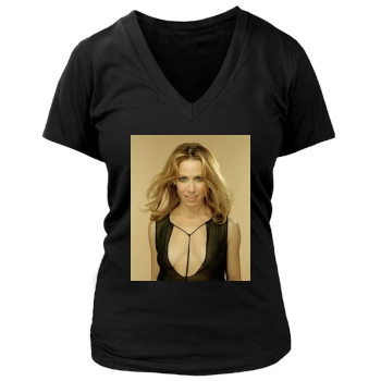 Sheryl Crow Women's Deep V-Neck TShirt