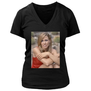 Sheryl Crow Women's Deep V-Neck TShirt