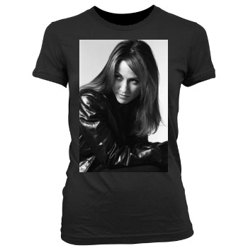 Sheryl Crow Women's Junior Cut Crewneck T-Shirt