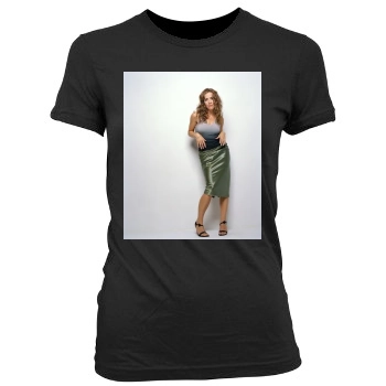 Sheryl Crow Women's Junior Cut Crewneck T-Shirt