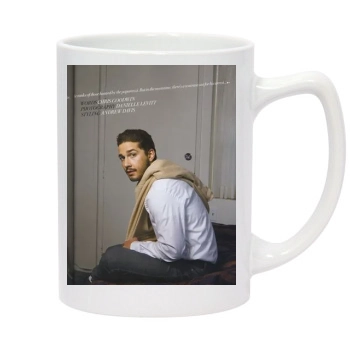 Shia LaBeouf 14oz White Statesman Mug