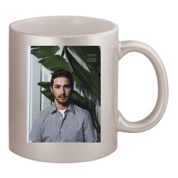 Shia LaBeouf 11oz Metallic Silver Mug