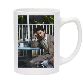 Shia LaBeouf 14oz White Statesman Mug