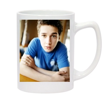 Shia LaBeouf 14oz White Statesman Mug