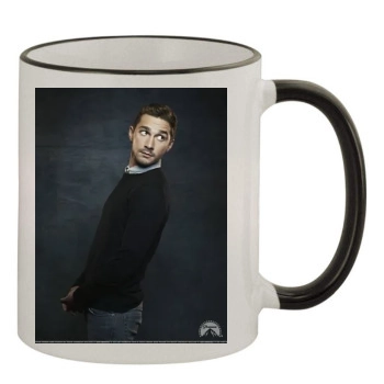 Shia LaBeouf 11oz Colored Rim & Handle Mug