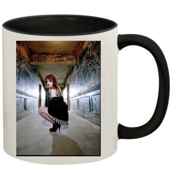 Shirley Manson 11oz Colored Inner & Handle Mug