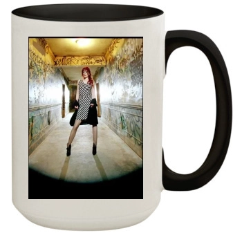 Shirley Manson 15oz Colored Inner & Handle Mug