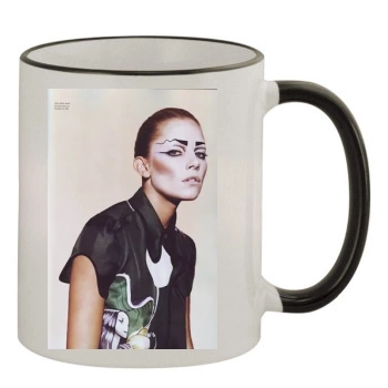 Sienna Miller 11oz Colored Rim & Handle Mug