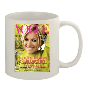 Sienna Miller 11oz White Mug