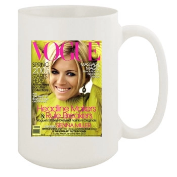 Sienna Miller 15oz White Mug