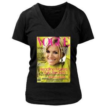 Sienna Miller Women's Deep V-Neck TShirt