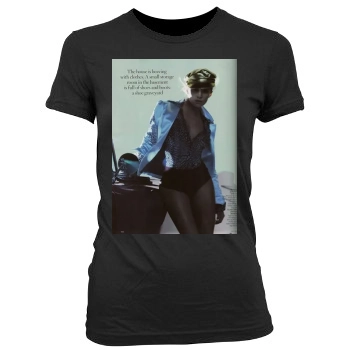 Sienna Miller Women's Junior Cut Crewneck T-Shirt