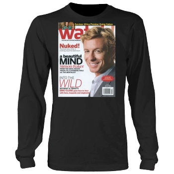 Simon Baker Men's Heavy Long Sleeve TShirt