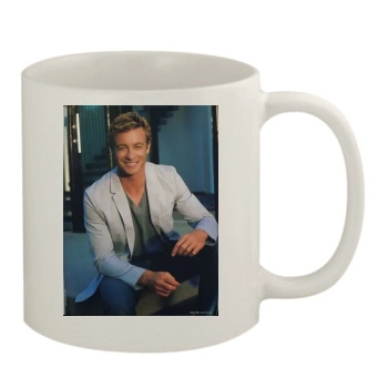 Simon Baker 11oz White Mug