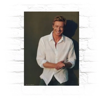 Simon Baker Metal Wall Art