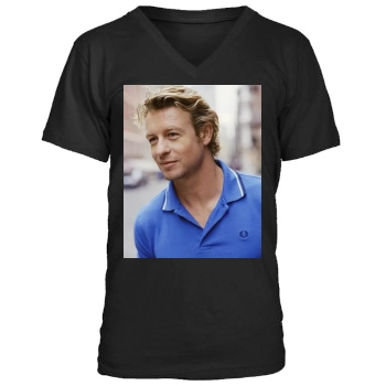 Simon Baker Men's V-Neck T-Shirt