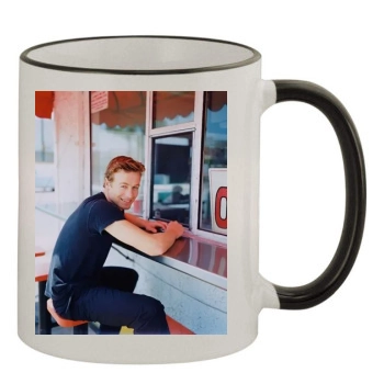 Simon Baker 11oz Colored Rim & Handle Mug