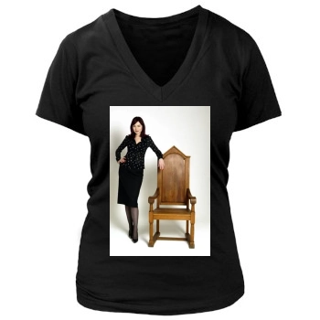 Sophie Ellis-Bextor Women's Deep V-Neck TShirt