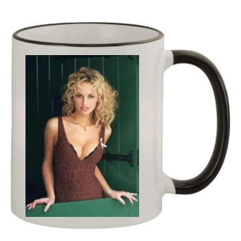 Adriana Karembeu 11oz Colored Rim & Handle Mug