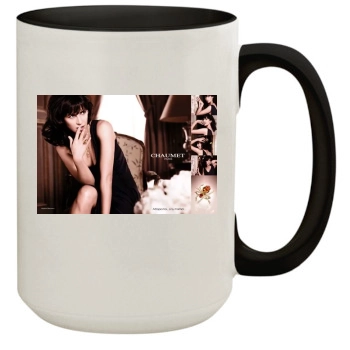 Sophie Marceau 15oz Colored Inner & Handle Mug