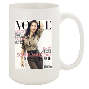 Sophie Marceau 15oz White Mug