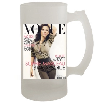 Sophie Marceau 16oz Frosted Beer Stein