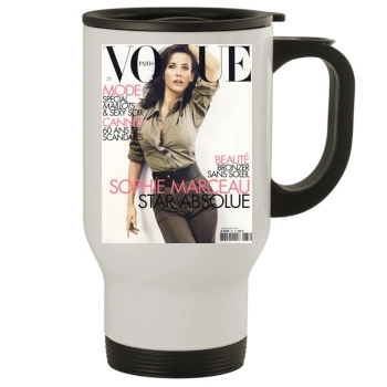 Sophie Marceau Stainless Steel Travel Mug