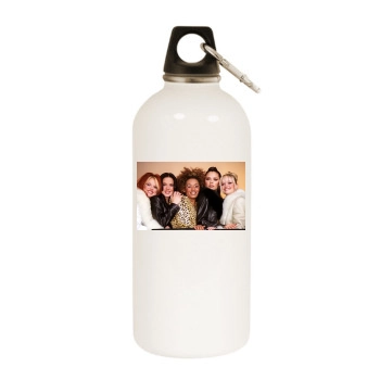 Spice Girls White Water Bottle With Carabiner