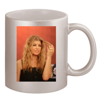 Fergie 11oz Metallic Silver Mug