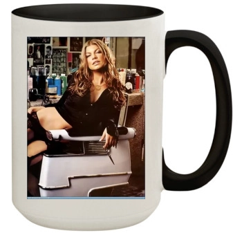 Fergie 15oz Colored Inner & Handle Mug